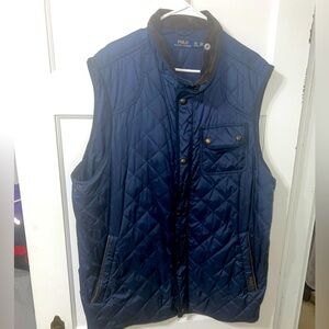 Polo Ralph Lauren Navy Quilted Vest